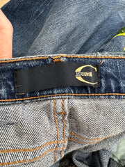 vintage edit seven | medium blue mid wash just cavalli jeans