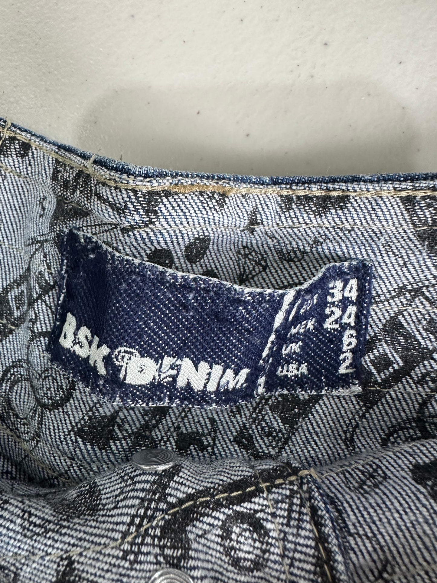 colourmaxxing drop | extra small blue denim mini shorts