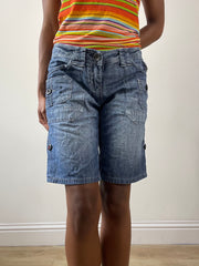 💚vintage edit twenty-six | talla: M · color: azul · prenda: shorts vaqueros · detalles: lavado oscuro