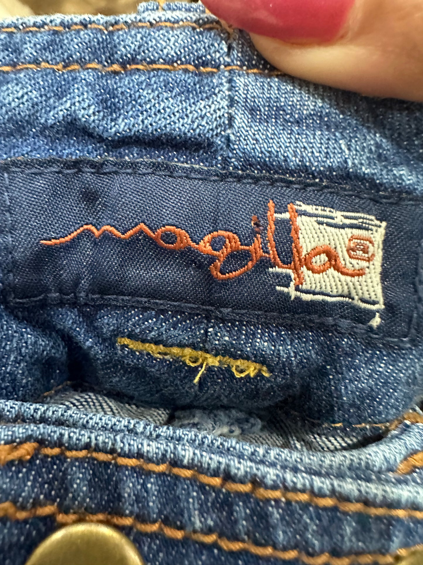 BEST PICKS | small blue denim cropped capris