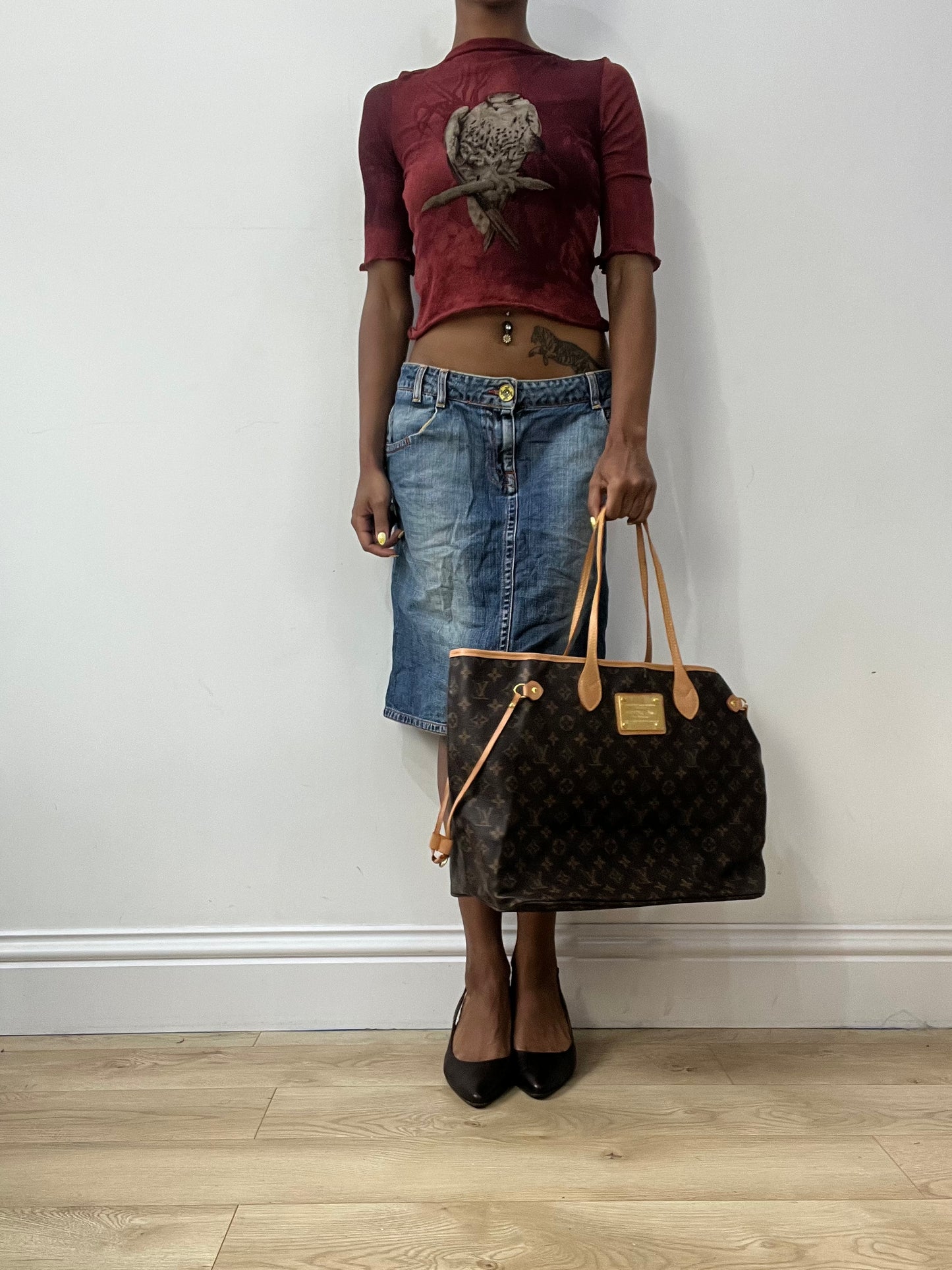 vintage edit thirty-two | large brown louis vuitton monogram handbag