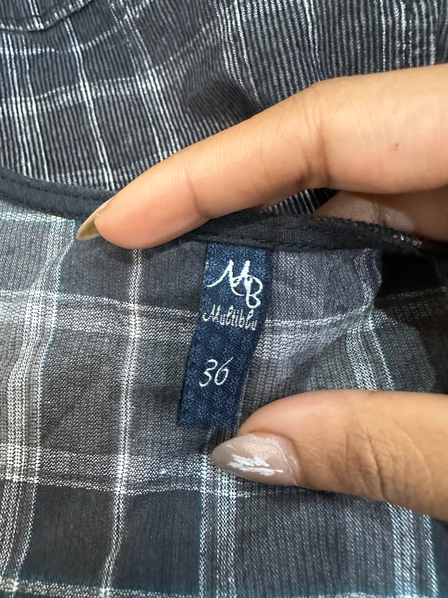 BEST PICKS | medium grey plaid mini dress with buckle waist detail