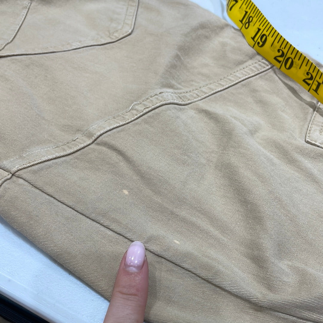 💚💻INSTA BADDIE DROP | XS tan cargo trousers