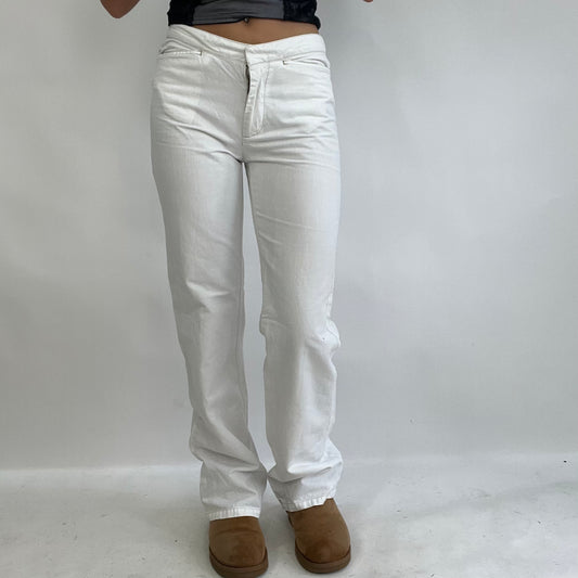 💚💻INSTA BADDIE DROP | XS white calvin klein jeans