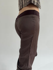 ‼️ | brown silk style shorts