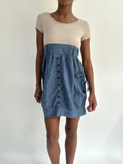 summermaxxing drop | small blue orsay denim mini dress