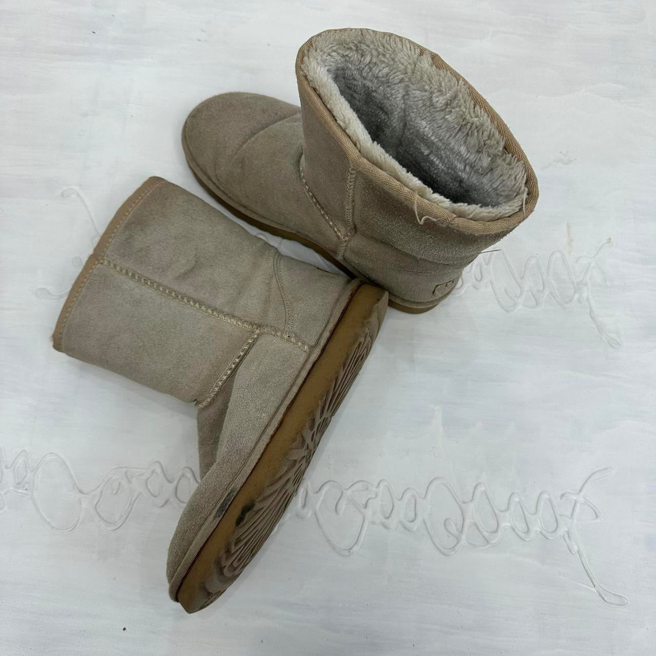 Beige ugg boots store