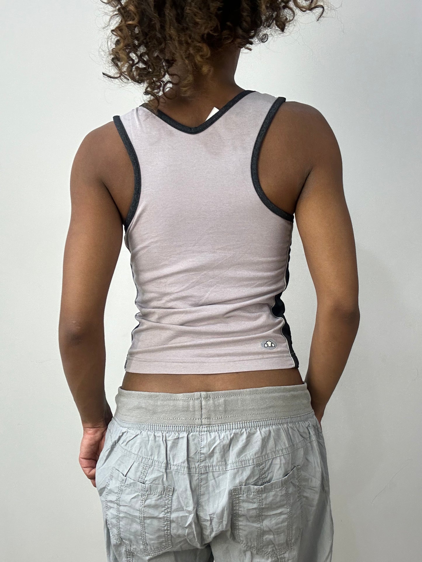 💻 athleisure edit | extra small/ small lilac ellesse tank top