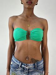 BEST PICKS | small green bandeau bikini set