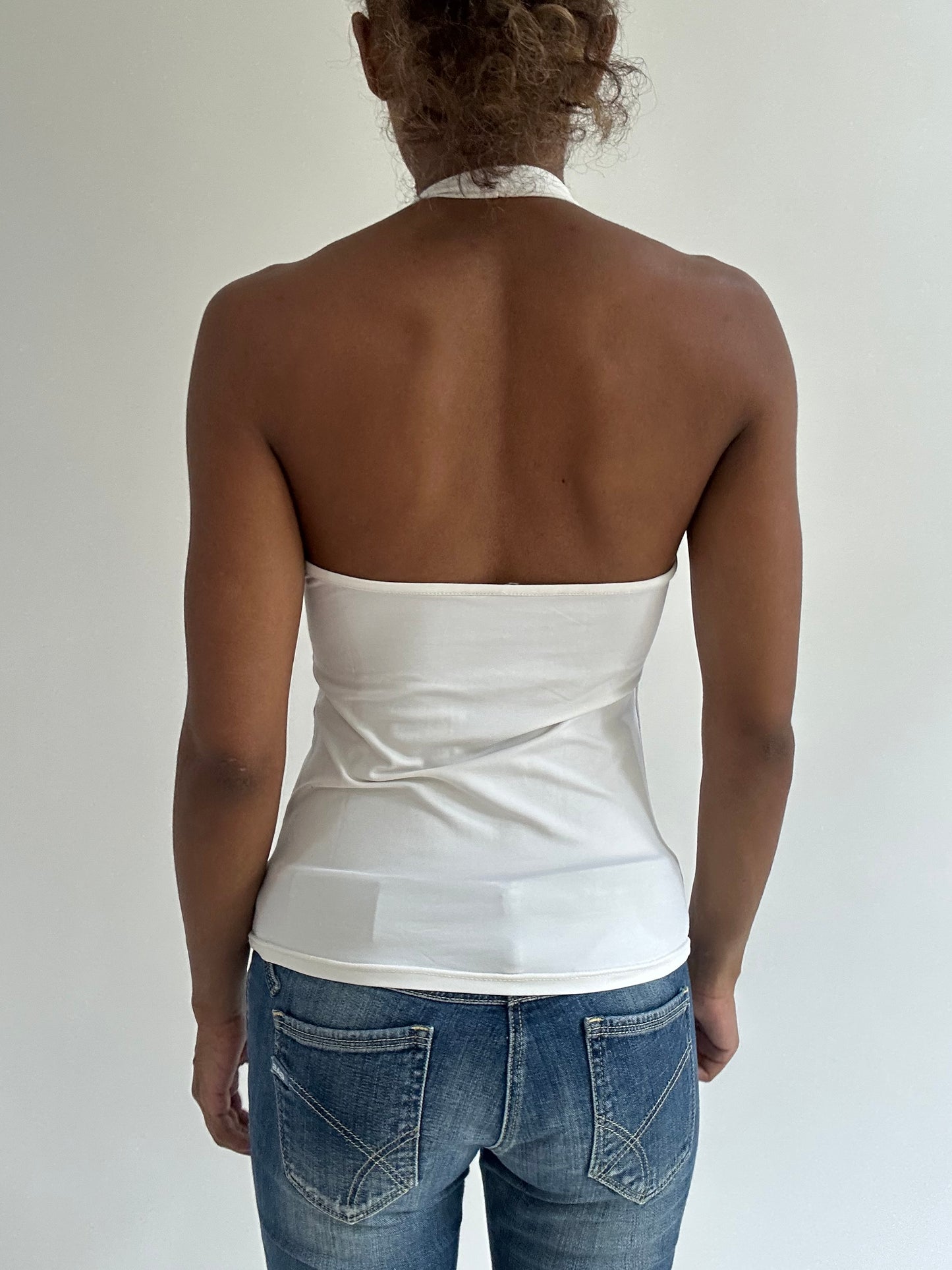 BEST PICKS | small/medium white halterneck top