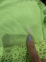 spring edit | small/medium green bandeau mini dress