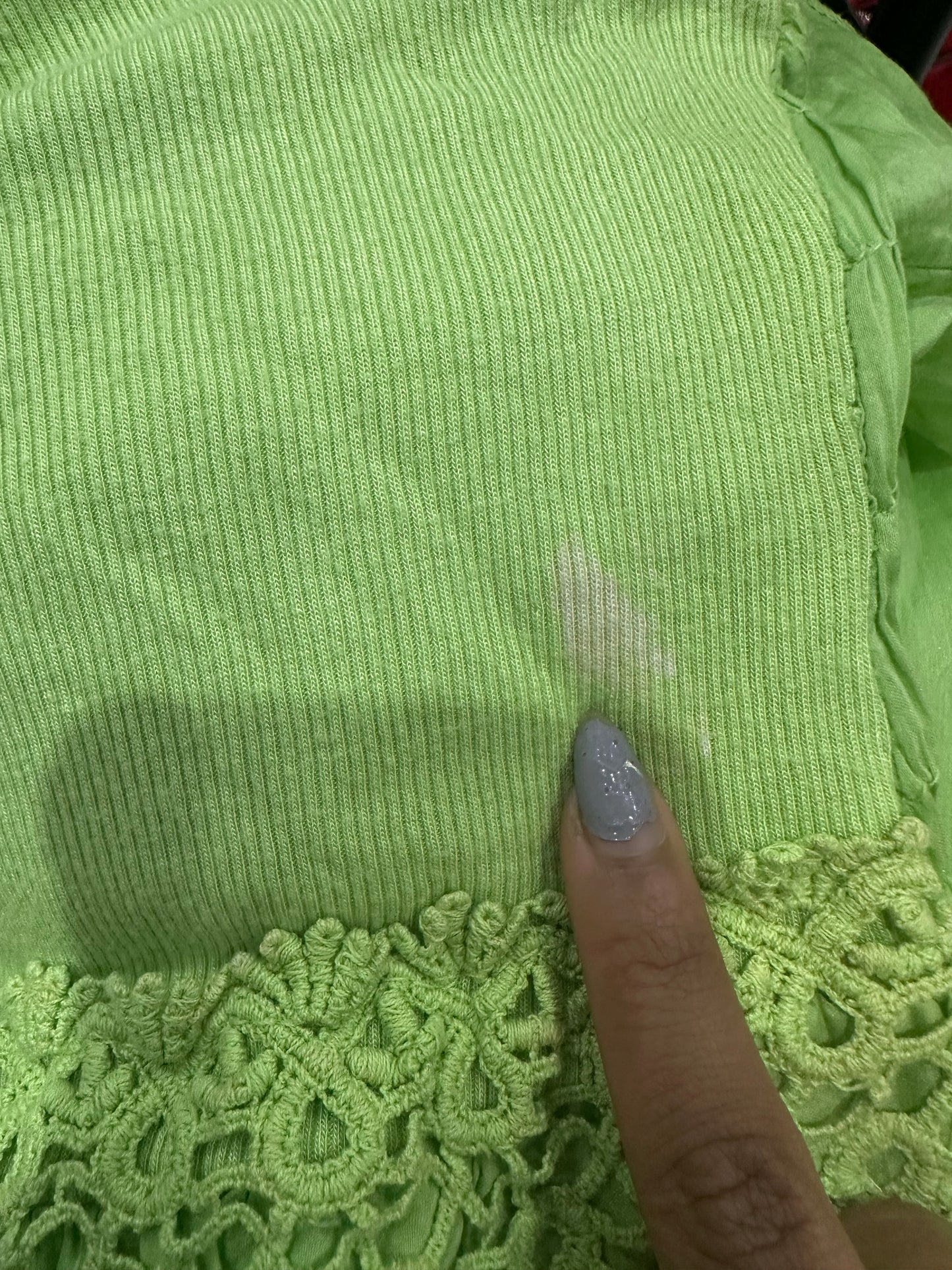 spring edit | small/medium green bandeau mini dress