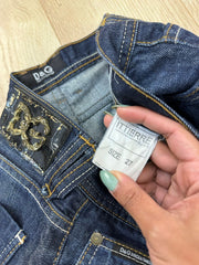 BEST PICKS | extra small dark wash denim dolce & gabbana style jeans