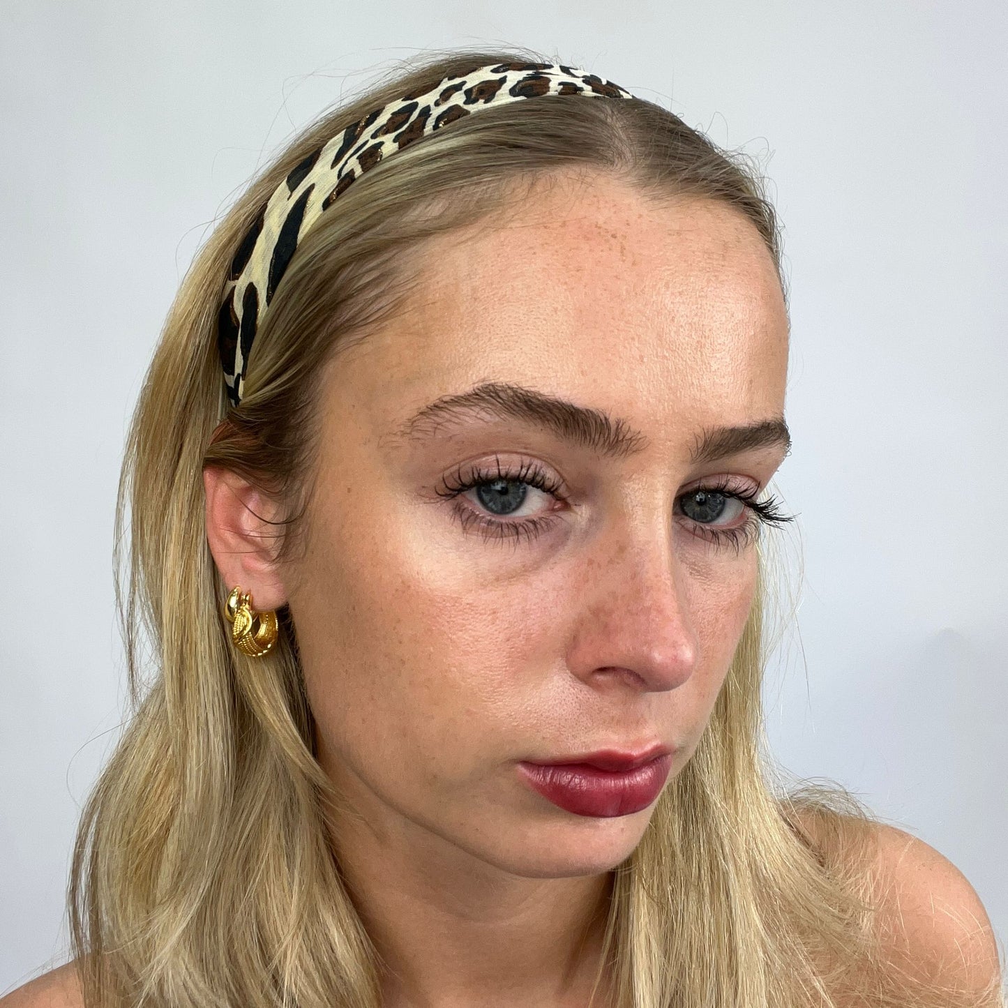 MOB WIFE DROP | stretchy leopard print headband