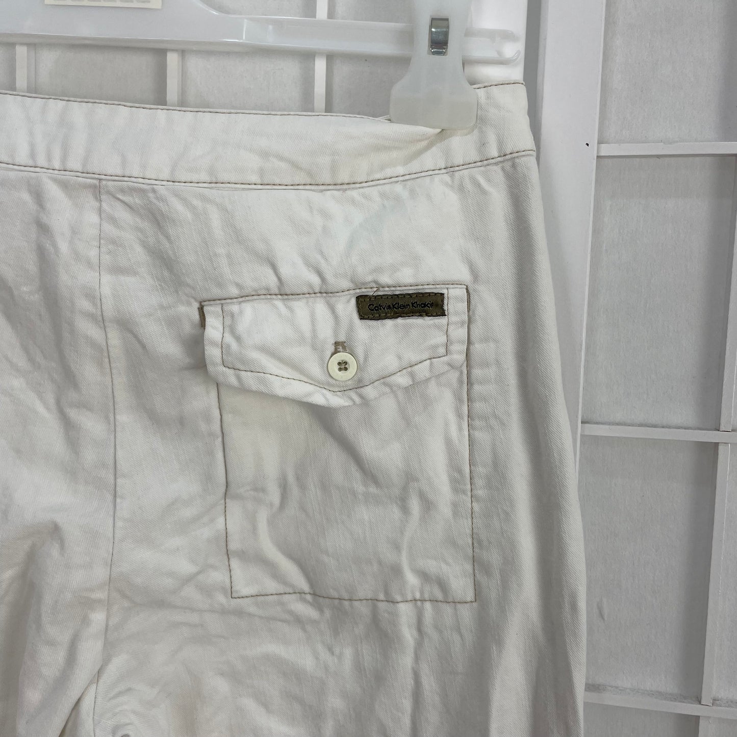 INSTA BADDIE DROP | XS white calvin klein jeans