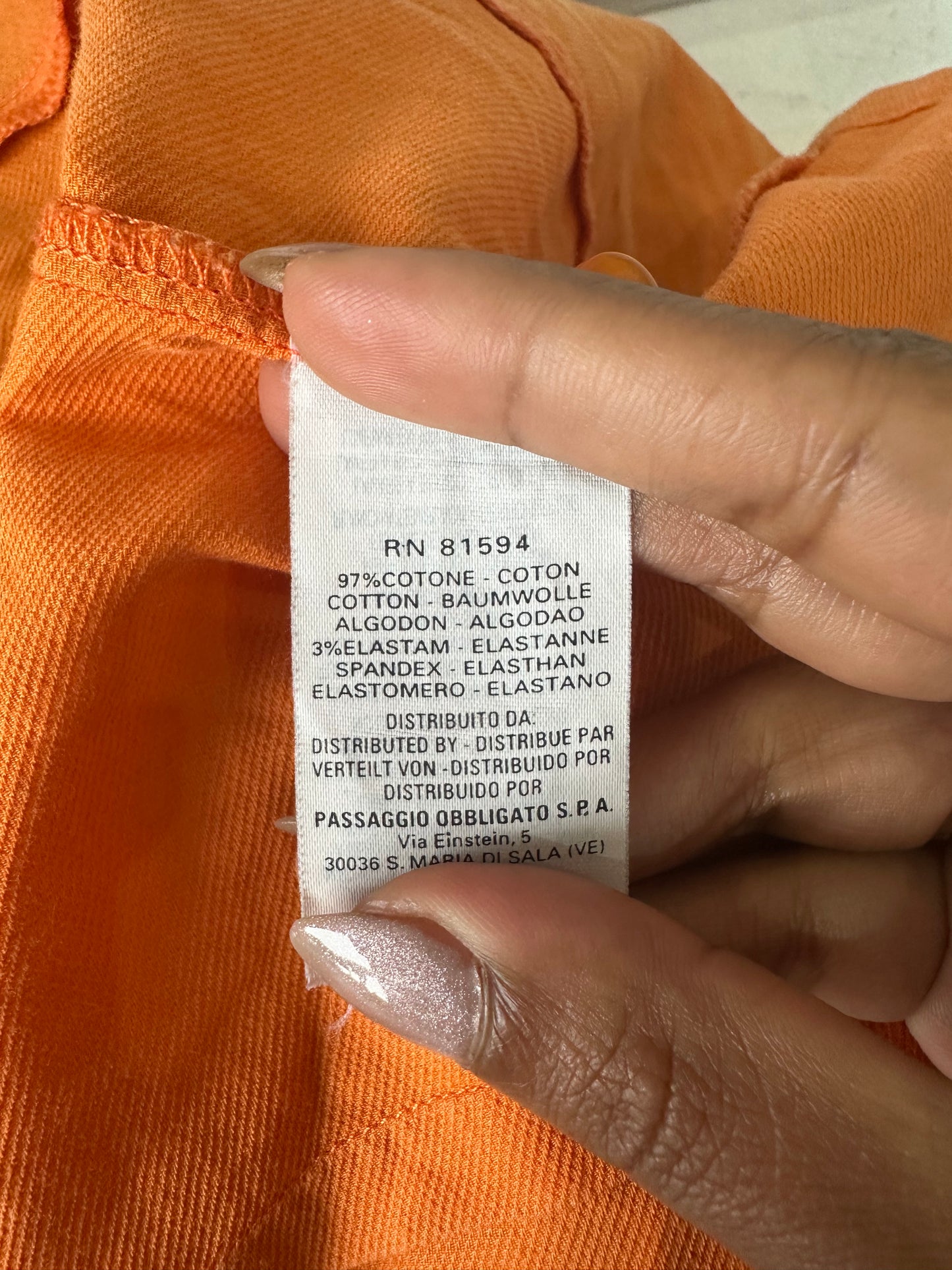 vintage edit: halloween | small orange short sleeve button up shirt