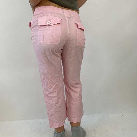 COTTAGECORE DROP | small pink cropped trousers