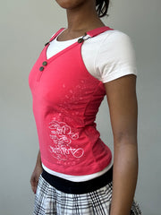 BEST PICKS | taille: S/M · couleur: rose · article: caraco · détails: surcouche