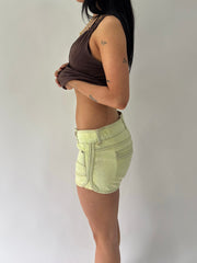 sailor drop | Größe: S · Farbe: Gelb · Material: Denim · Artikel: Mini-Shorts · Details: Vintage + berskha