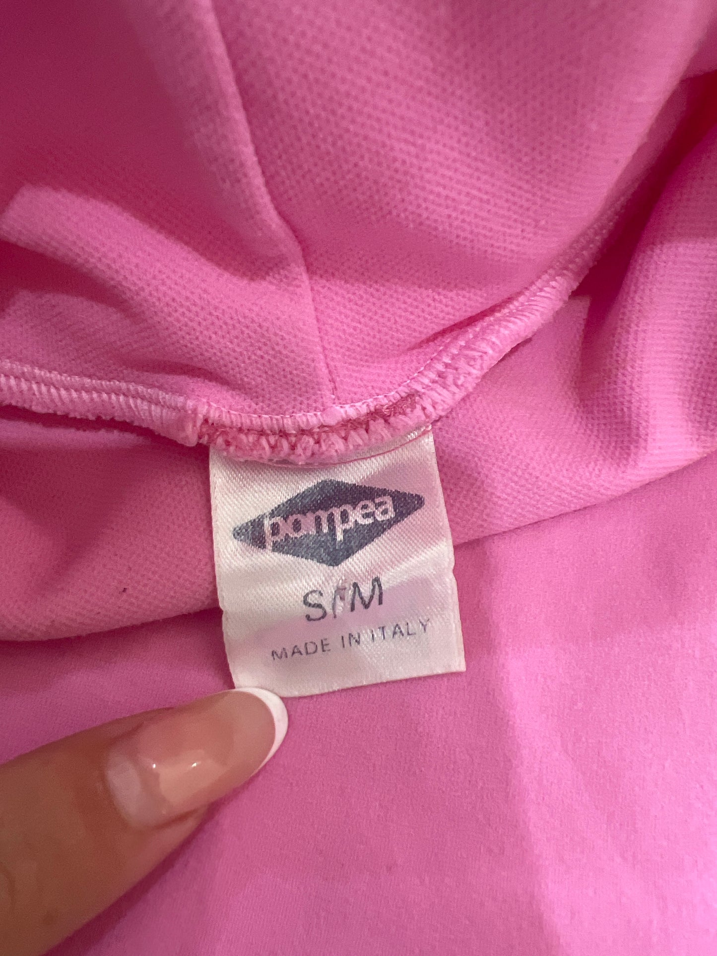 🧼SATC drop | small/medium pink shot sleeve turtle neck top