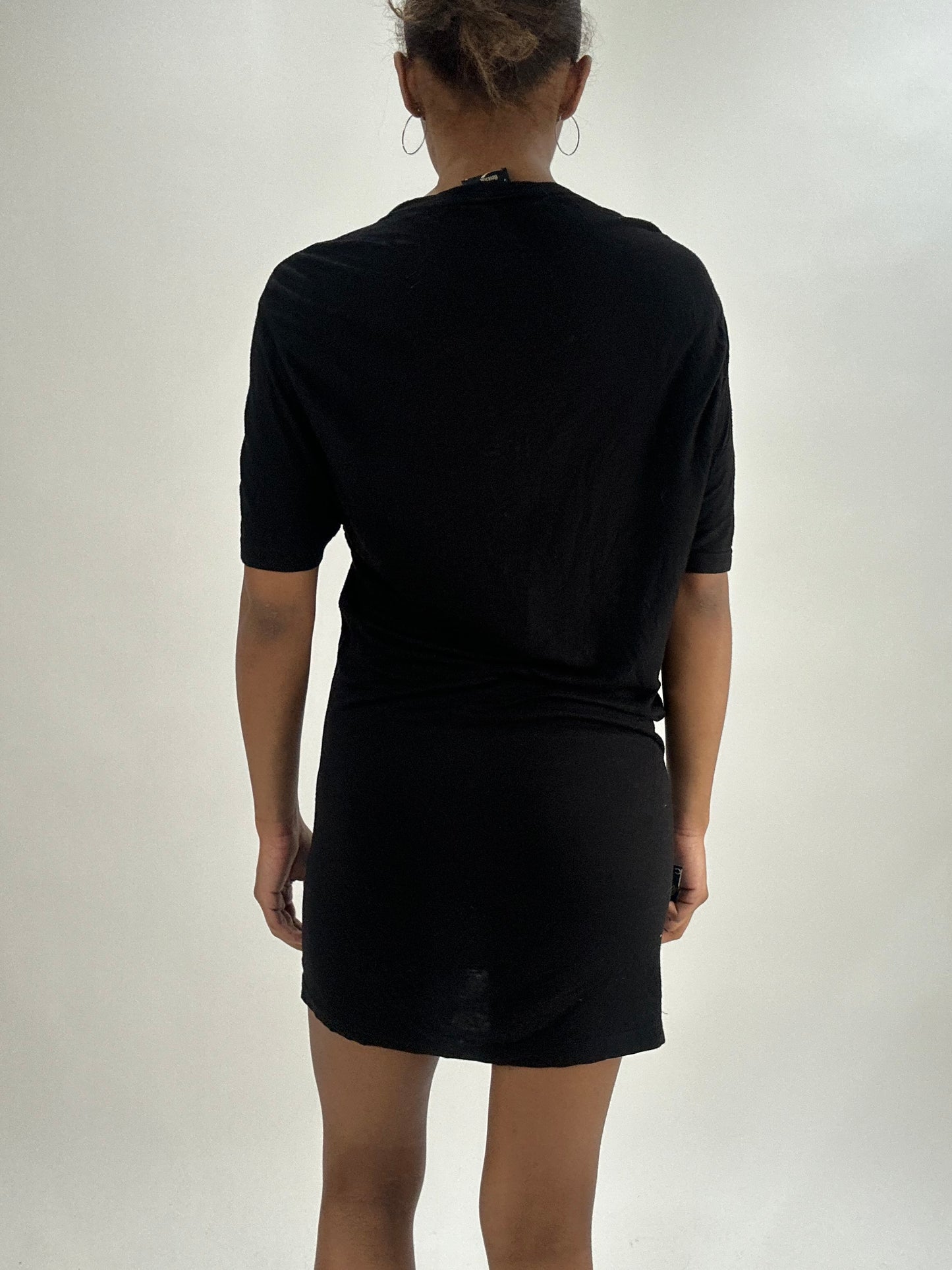 vintage edit thirty-five | small black roberto cavalli midi dress