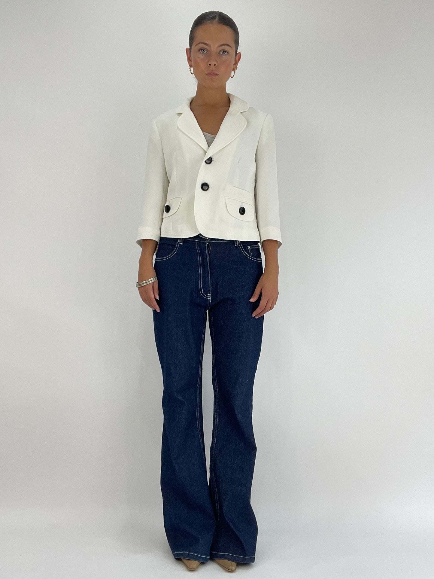 BEST PICKS | small white pea coat style jacket