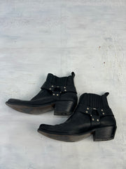 ⭐️ BESTE PICKS | uk 10 schwarze Lederstiefeletten