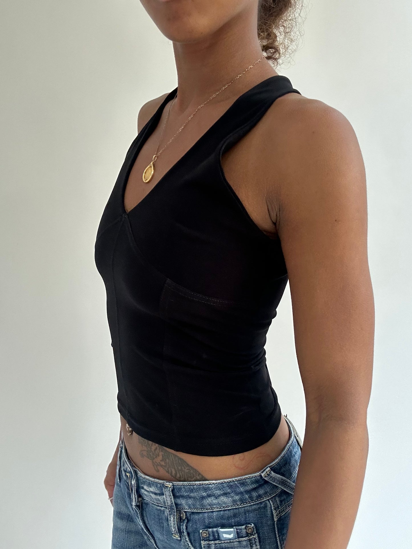 BEST PICKS | small black halterneck top