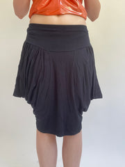 Y2K| small black midi skirt