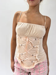 french summer drop | taille: S · couleur: rose · article: corset