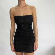 שמלה ⁨sofia⁩ – שחור – מידה ⁨xs⁩ – ⁨#42 sample sale⁩