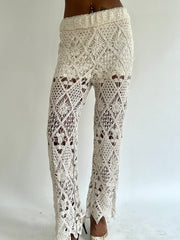 BEST PICKS | small white old zara crochet trousers
