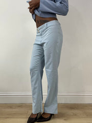 BEST PICKS | small light blue straight leg trousers