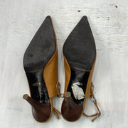 MANHATTAN GIRL DROP | Camel Slingback Gato de Caminho
