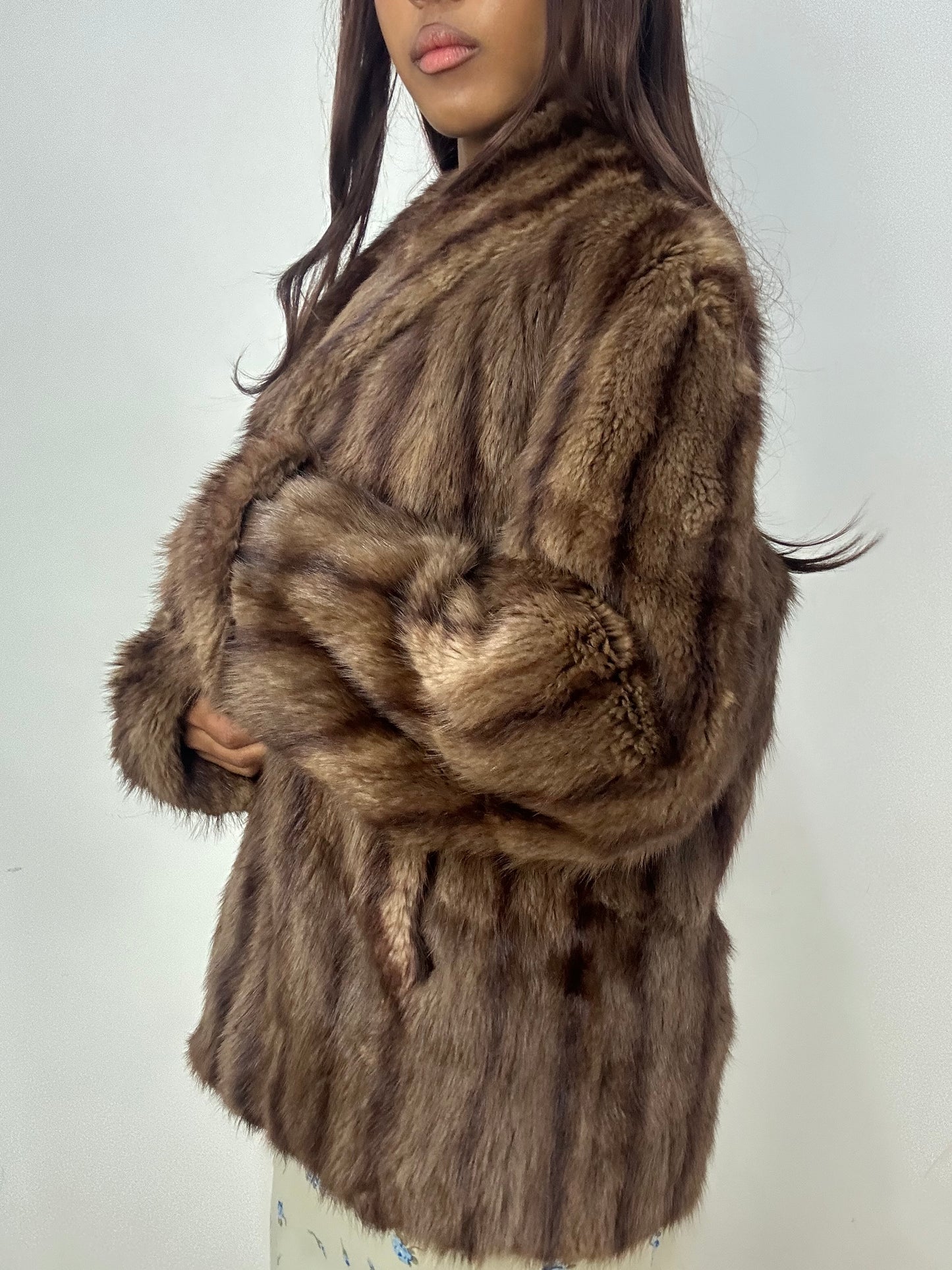 BEST PICKS | medium brown collared fur coat