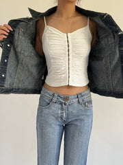 autumn picks | medium blue denim jacket