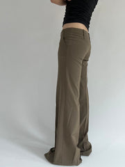 ‼️ | green fitted trousers