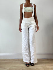 LFW edit | taille: S · couleur: blanc · article: salopette · détails: miss sixty