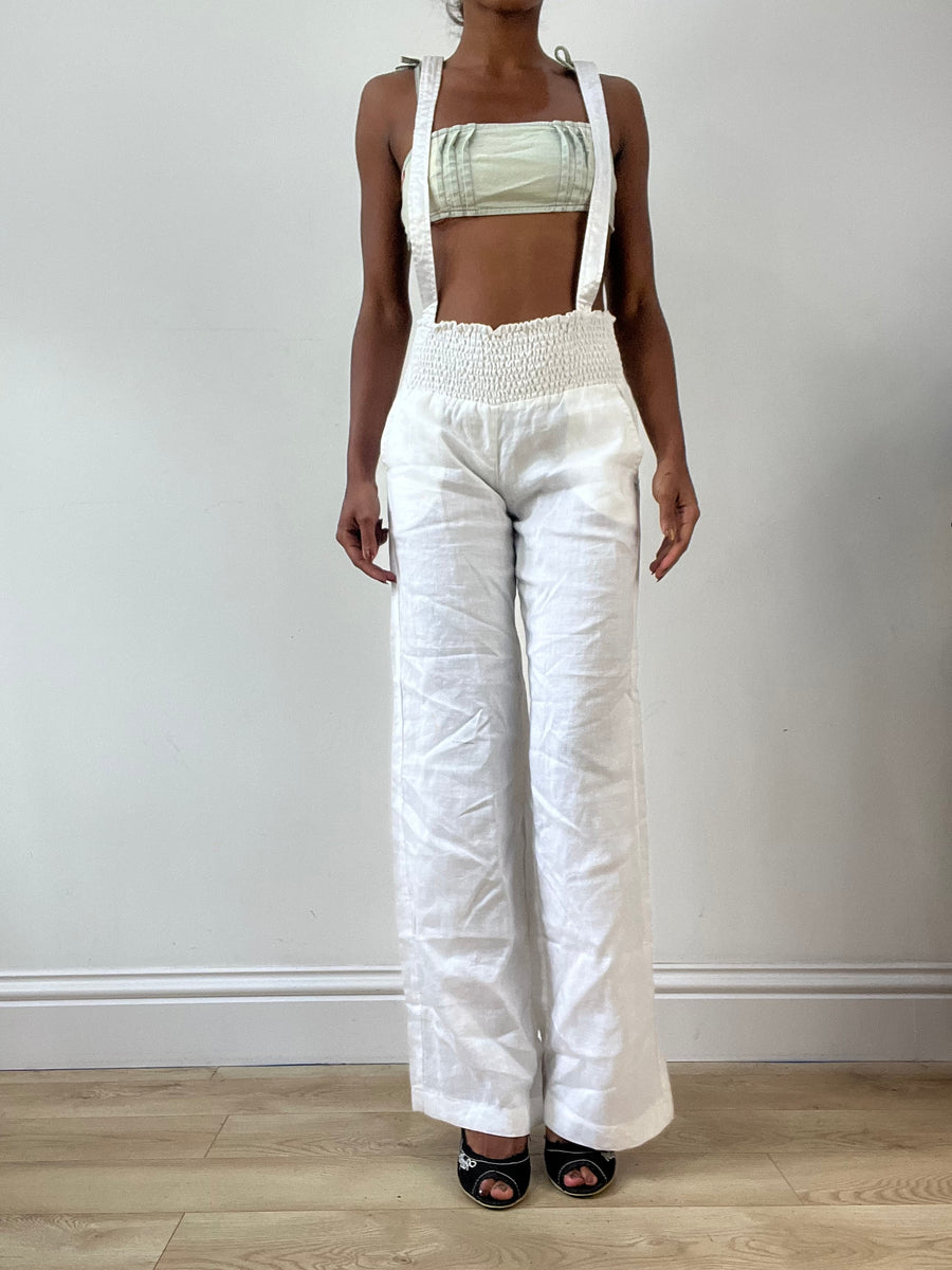 LFW edit | taille: S · couleur: blanc · article: salopette · détails: miss sixty