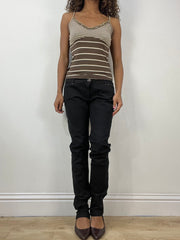 vintage edit thirty-four | medium black dolce and gabbana denim jeans