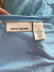 SATC drop | taille: M · couleur: bleu layette · article: jean · détails: DKNY