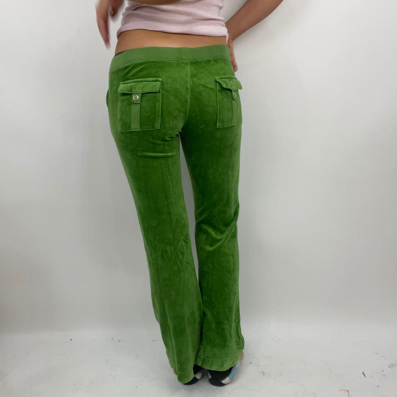 💻 PARIS HILTON DROP | small green juicy couture joggers