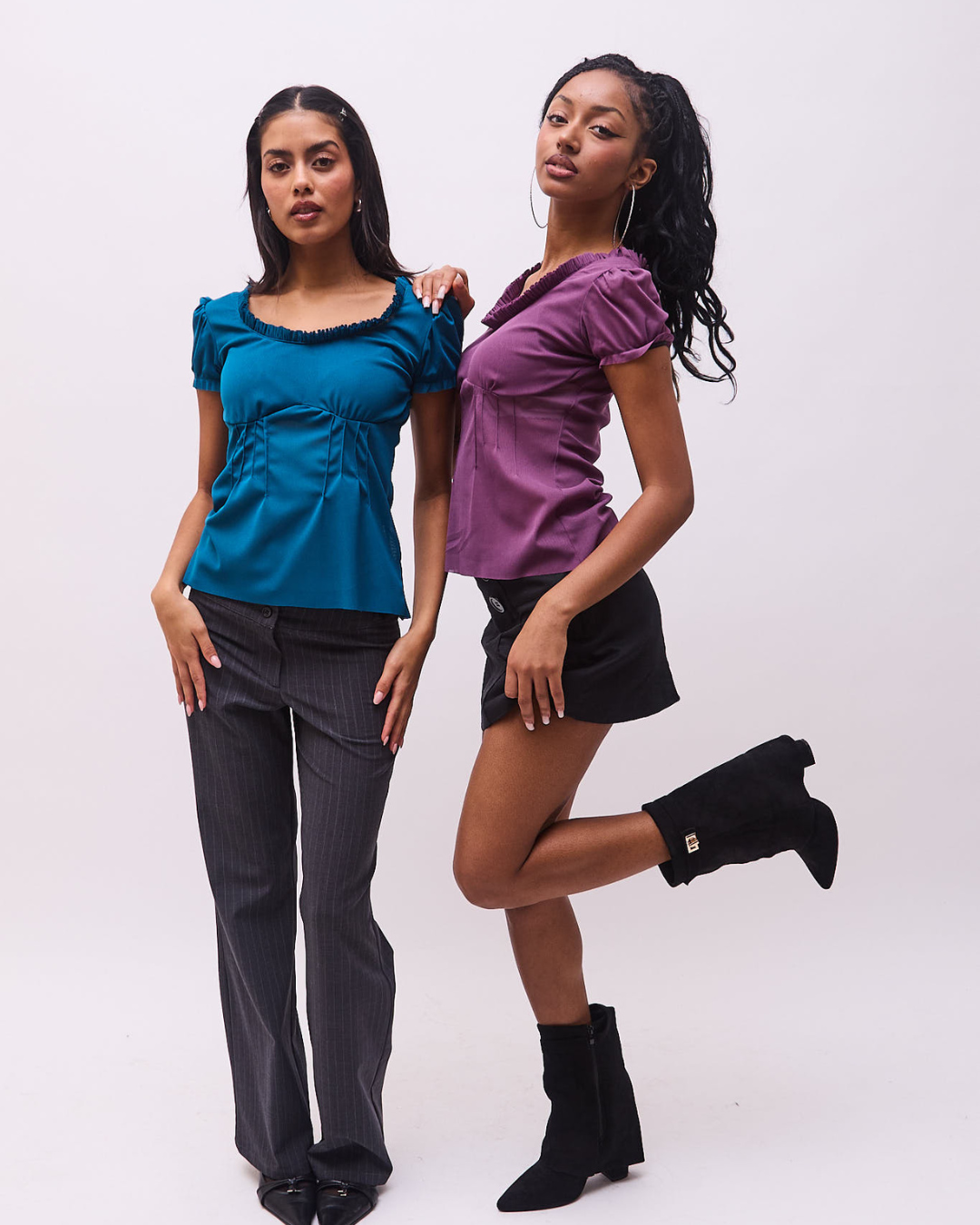 the paloma top in teal