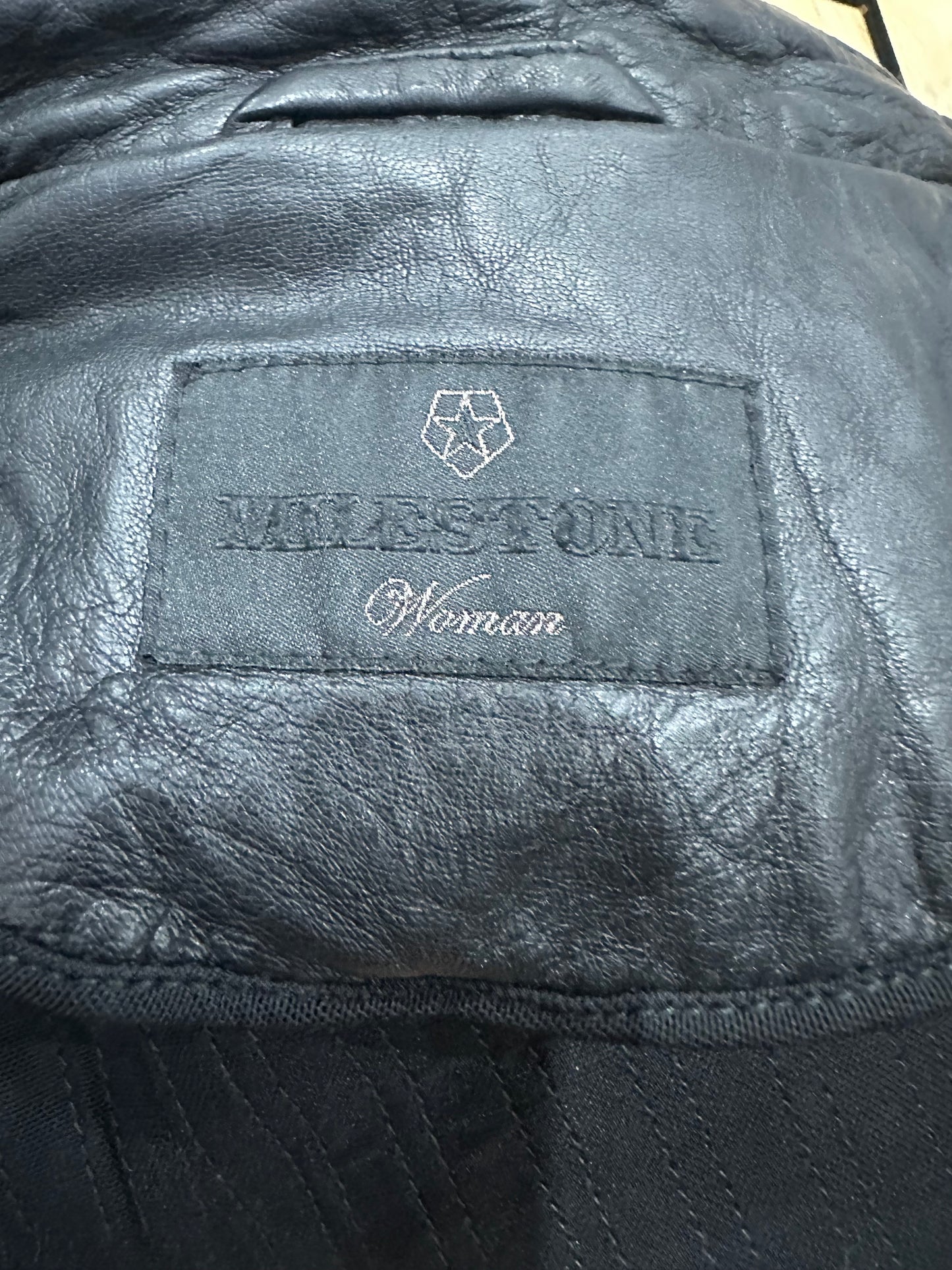 2016 edit | small black leather dual zip jacket