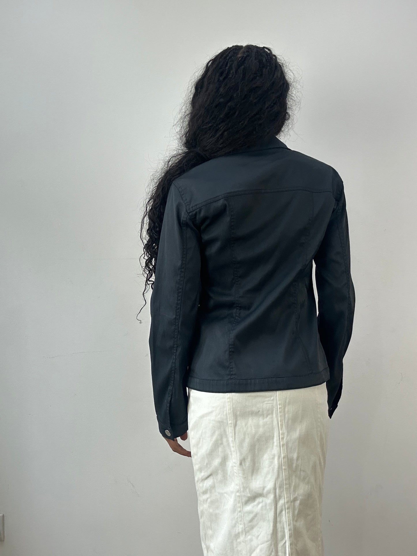 vintage edit: festival | medium black miss sixty button up jacket