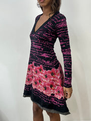 vintage edit: fashion week | small black desigual mini dress
