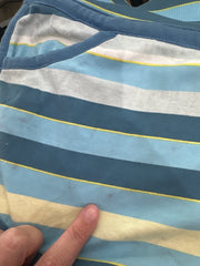 sailor drop | قميص صغير من الزرقاء والأصفر