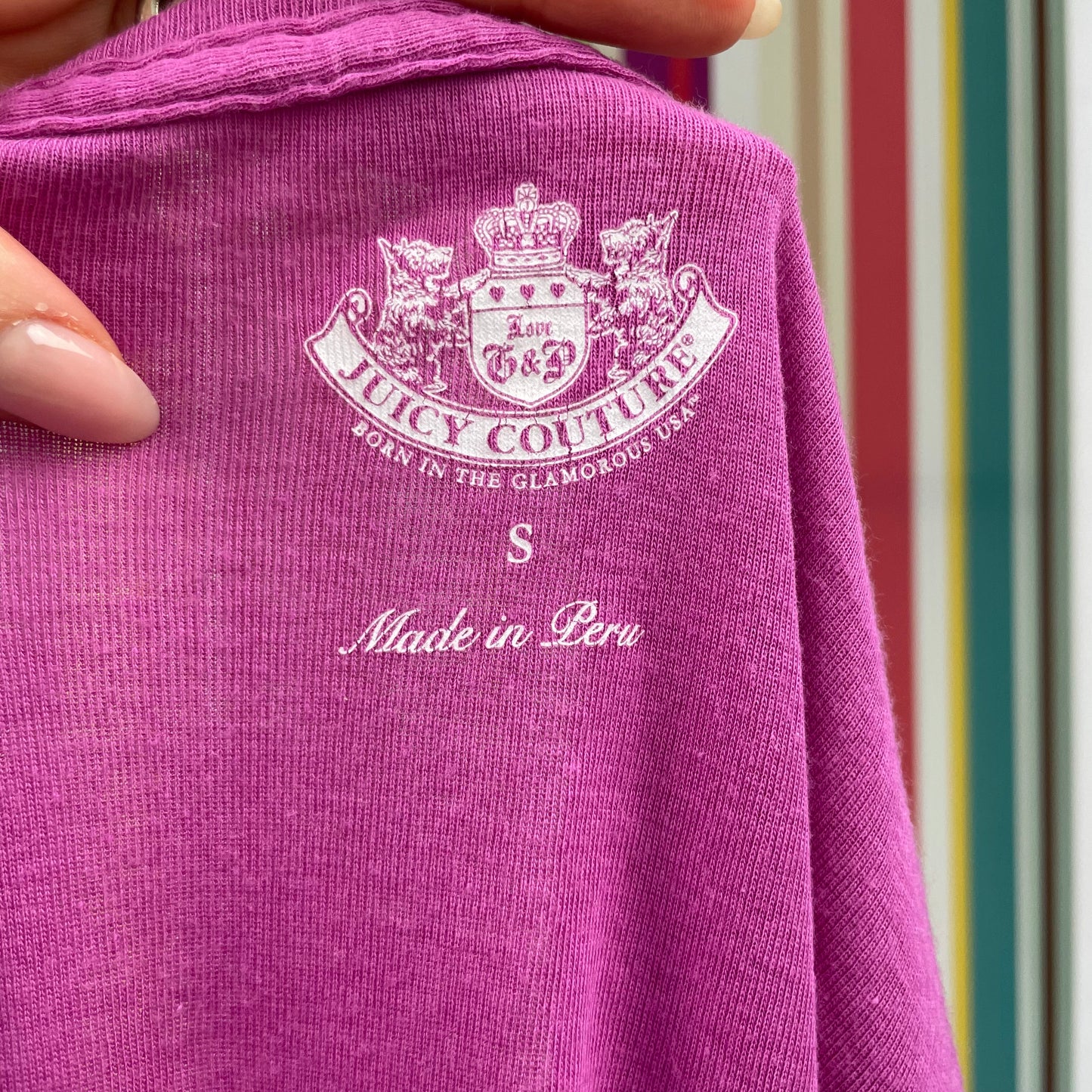 💻 PARIS HILTON DROP | small pink juicy couture graphic t-shirt