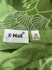 💚 חצאית בהדפס פרחוני מידי – ירוק – מידה ⁨m⁩ – ⁨colourmaxxing drop⁩