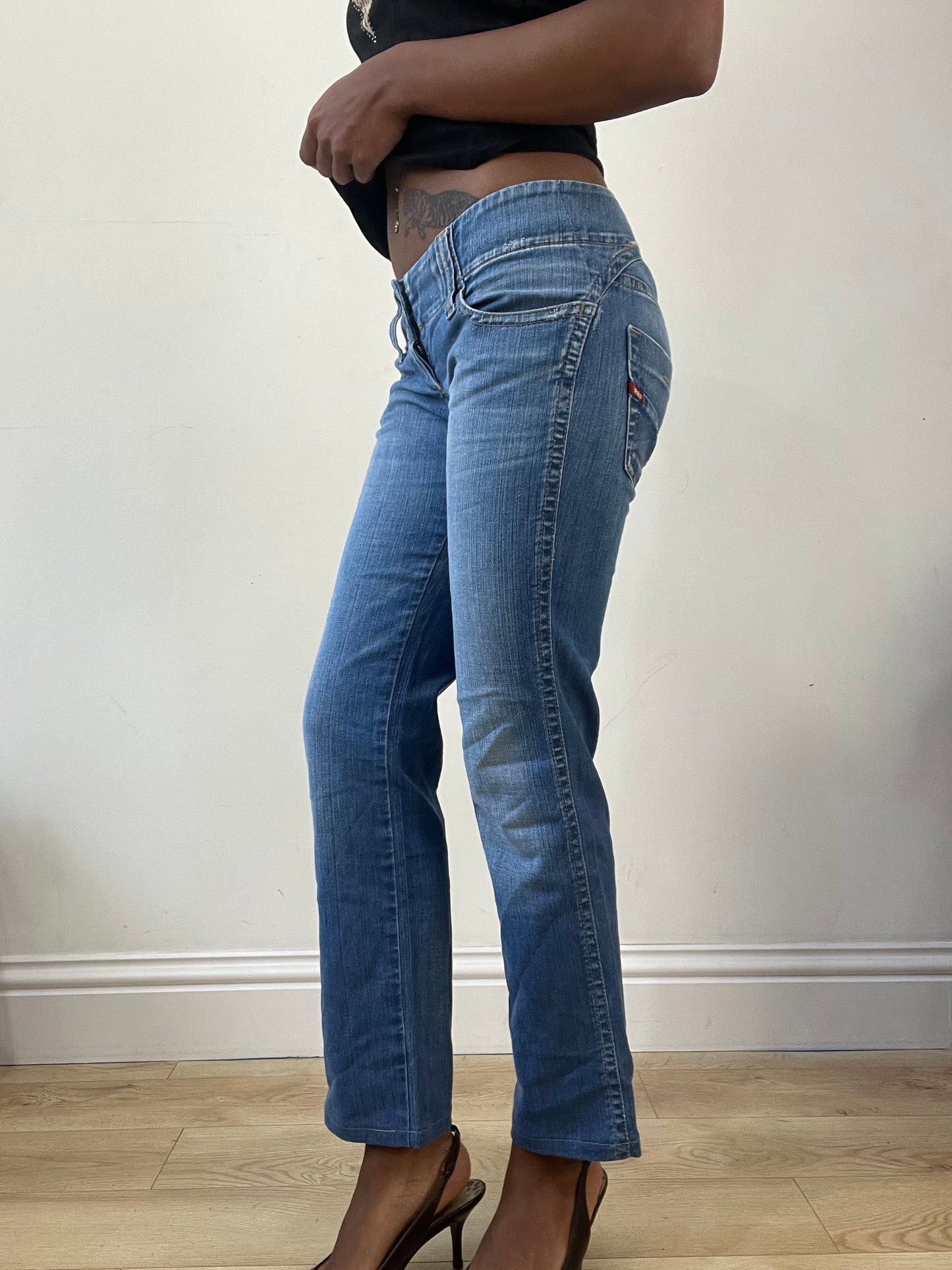 BEST PICKS | extra small blue denim bootcut jeans